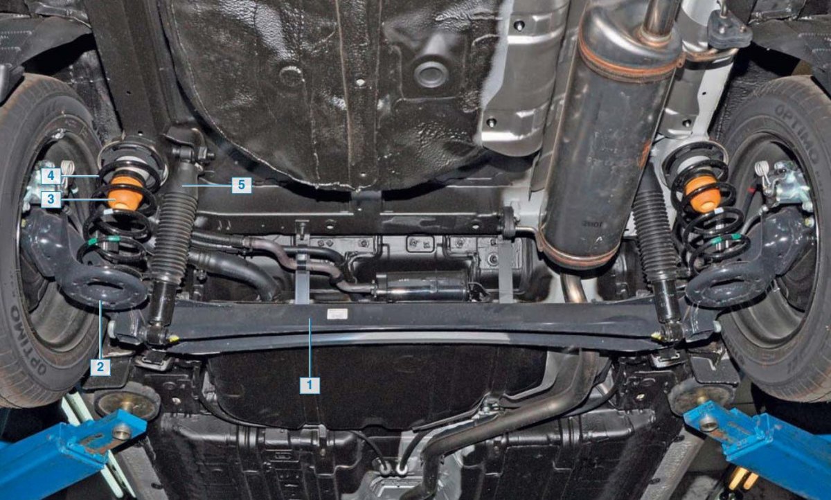 Задняя подвеска Солярис 2