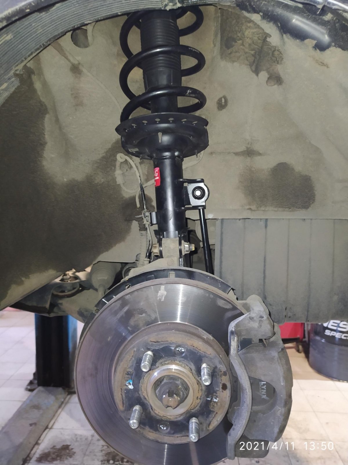 Передняя подвеска Киа Рио 4