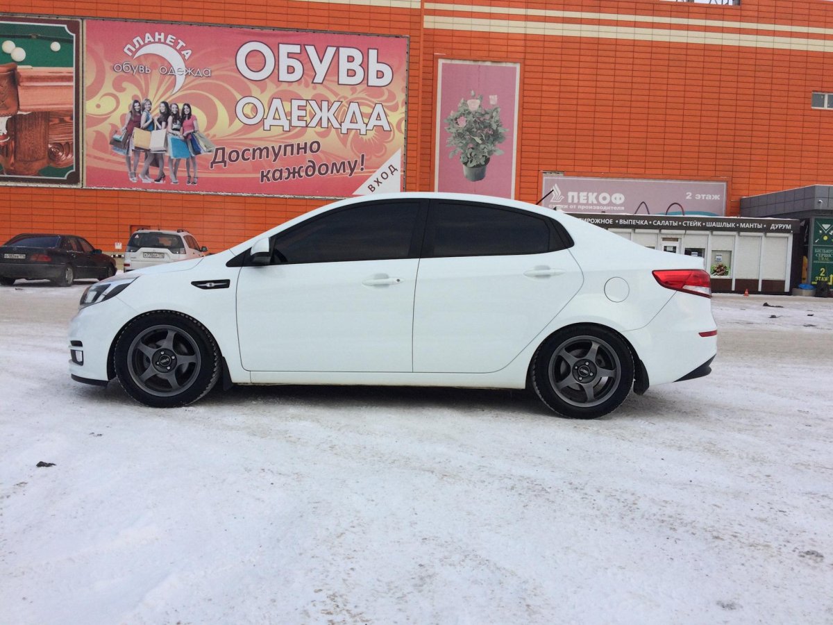 Kia Rio занижение -50