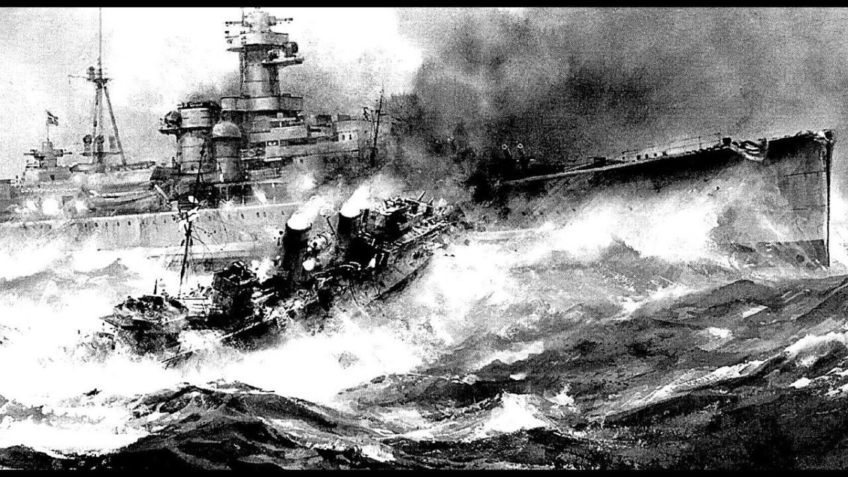 Корабль военный 1940 годов