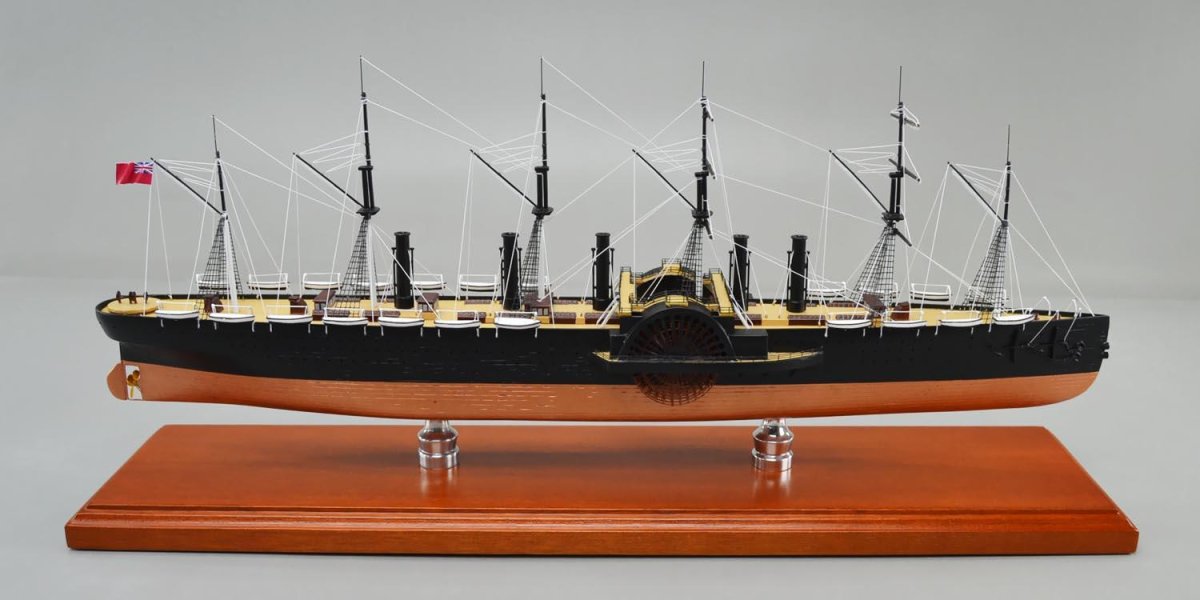 Грейт Истерн пароход модель