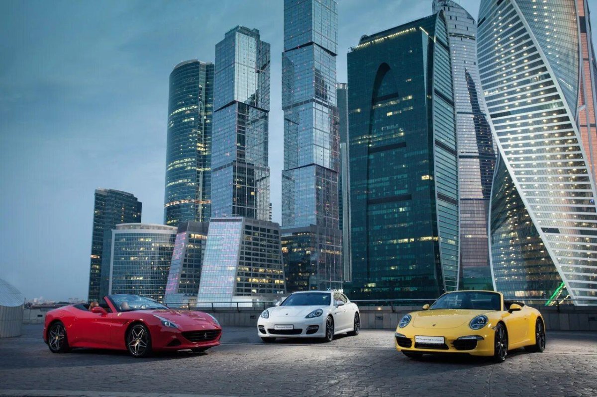 Феррари Москва Сити