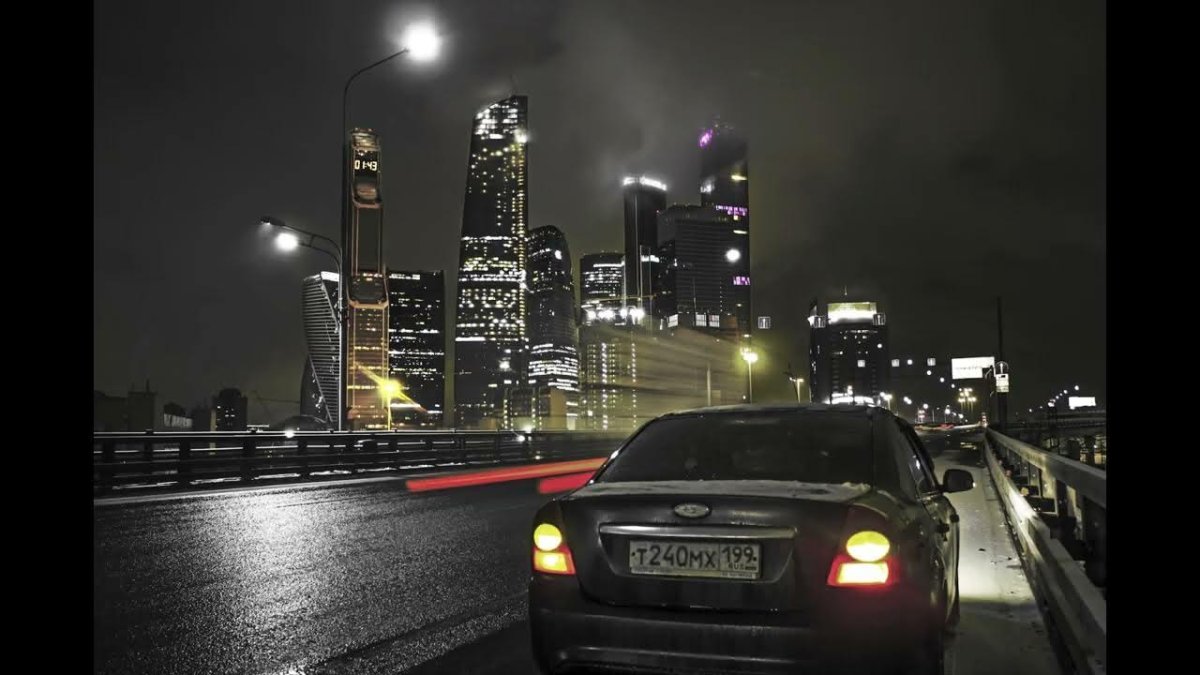 Москва Автострада Москва Сити