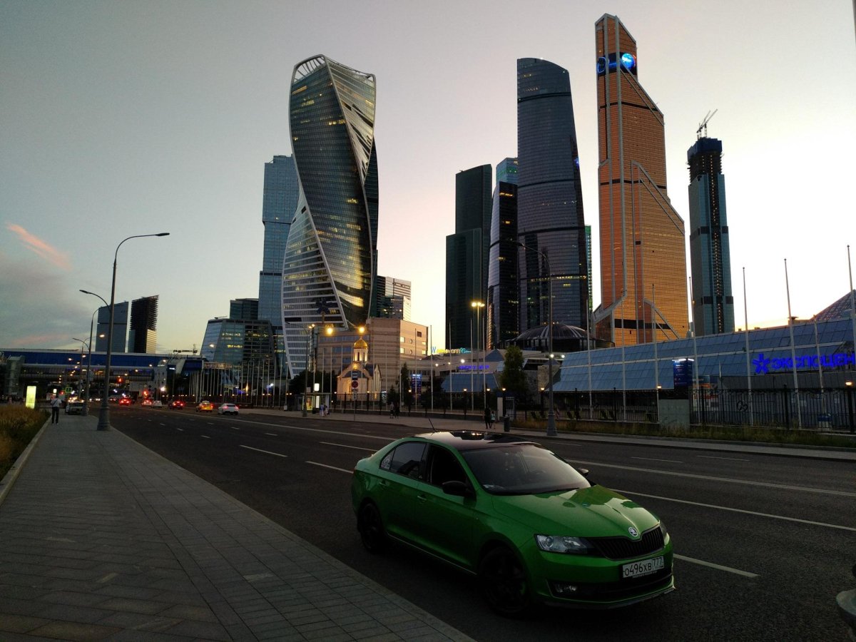 Москва Сити 8к