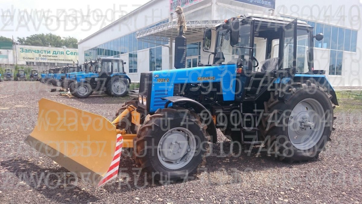 МТЗ 1221 С бульдозерным отвалом