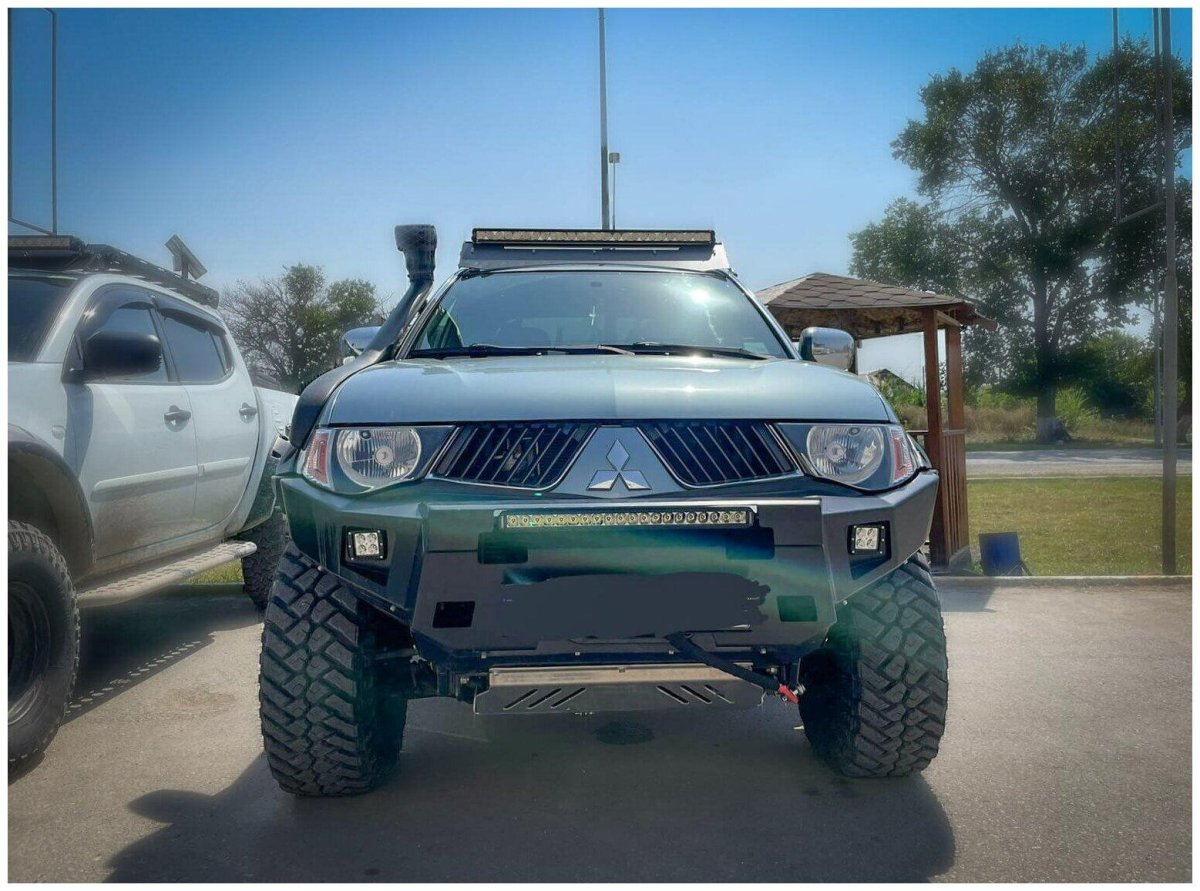 Mitsubishi l200 силовой бампер