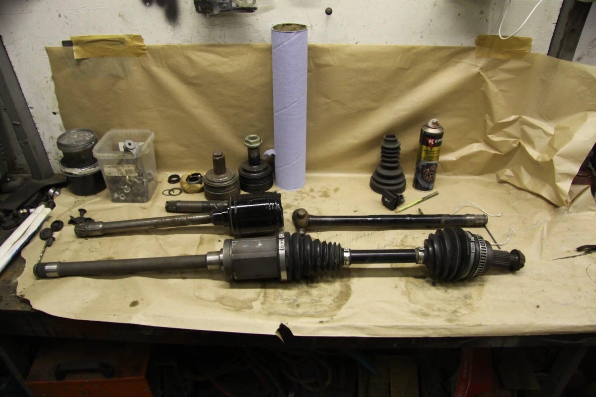 BMW e34 525ix Front Axle