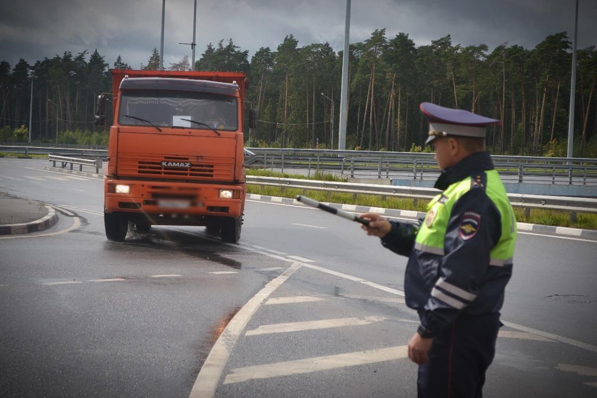 Грузовик ДПС
