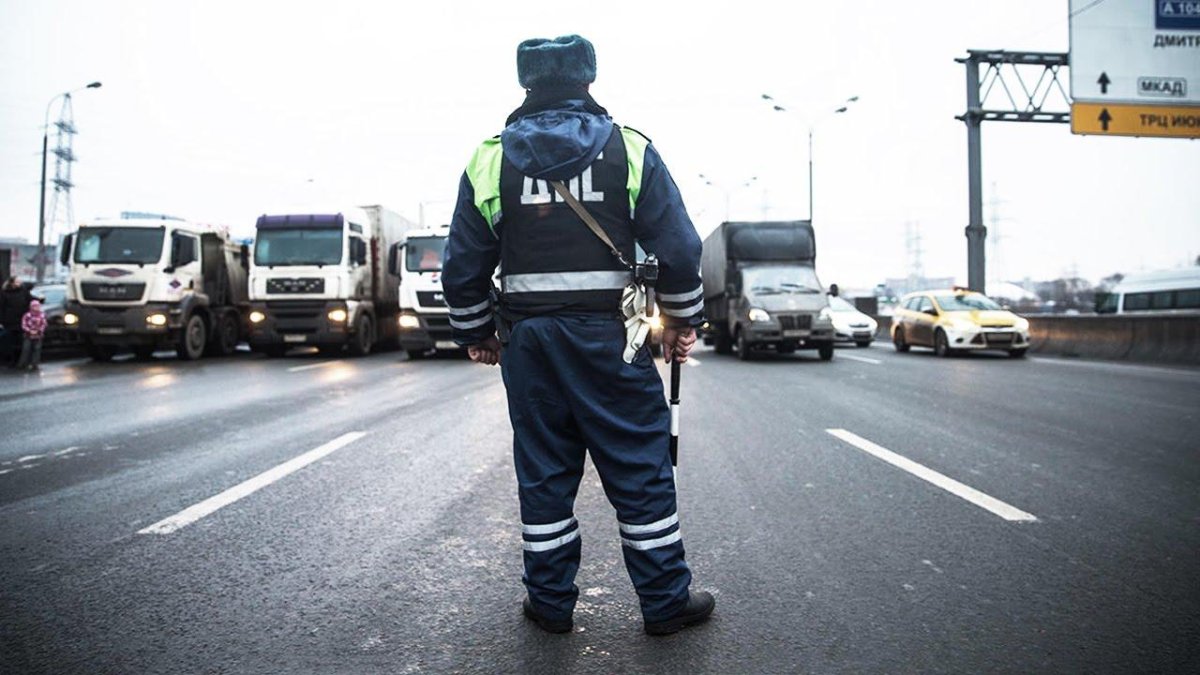 Грузовик ДПС