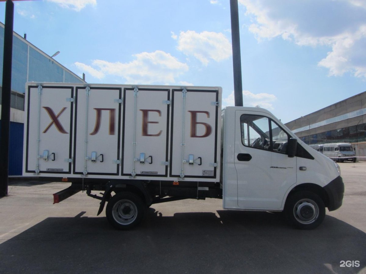 Газель Некст хлебный фургон 96 лотков