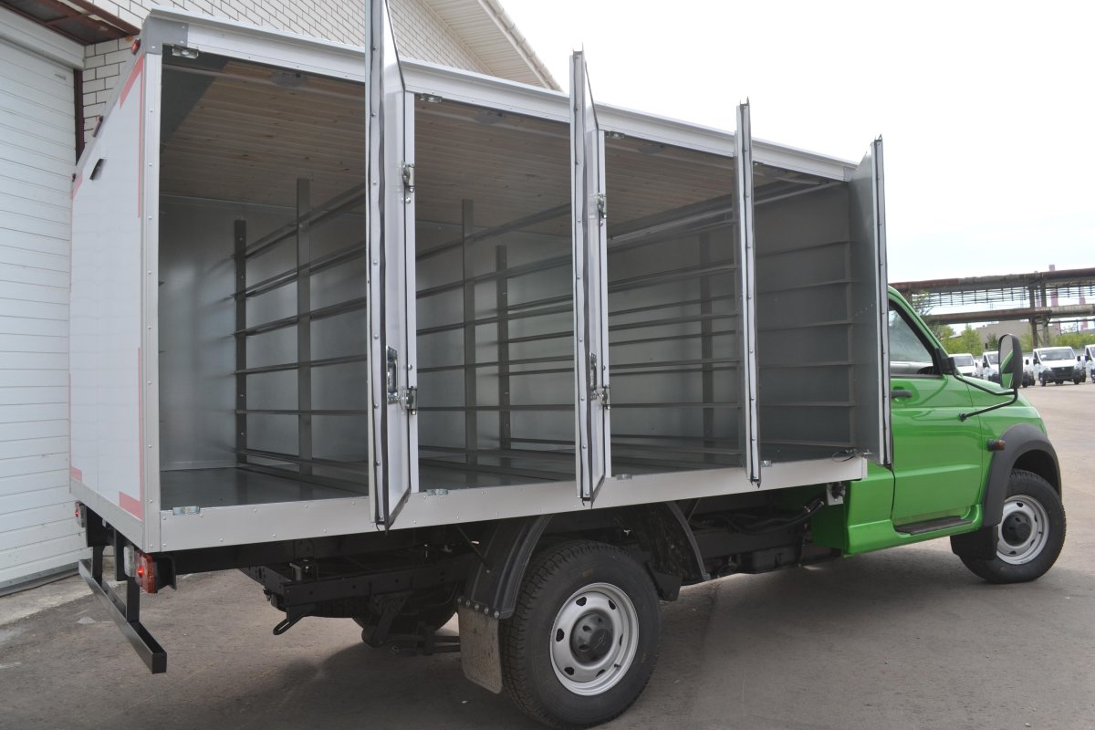 УАЗ профи хлебный фургон 120 лотков