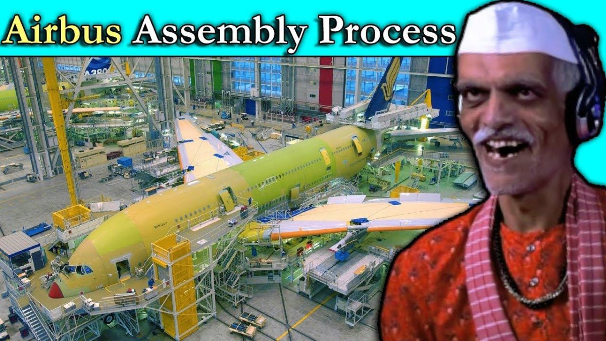 Завод Airbus в Тулузе