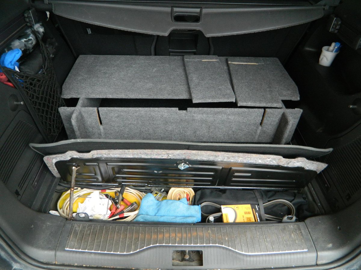 Фальшпол Опель Зафира б