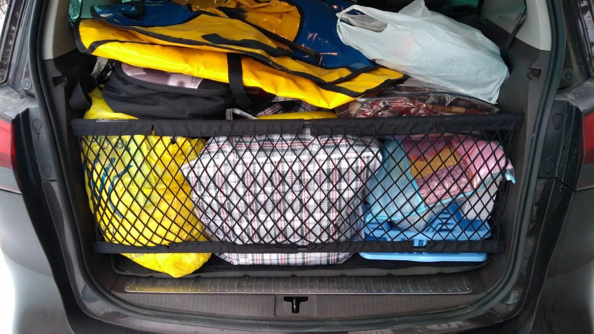 Сетка в багажник Opel Zafira b