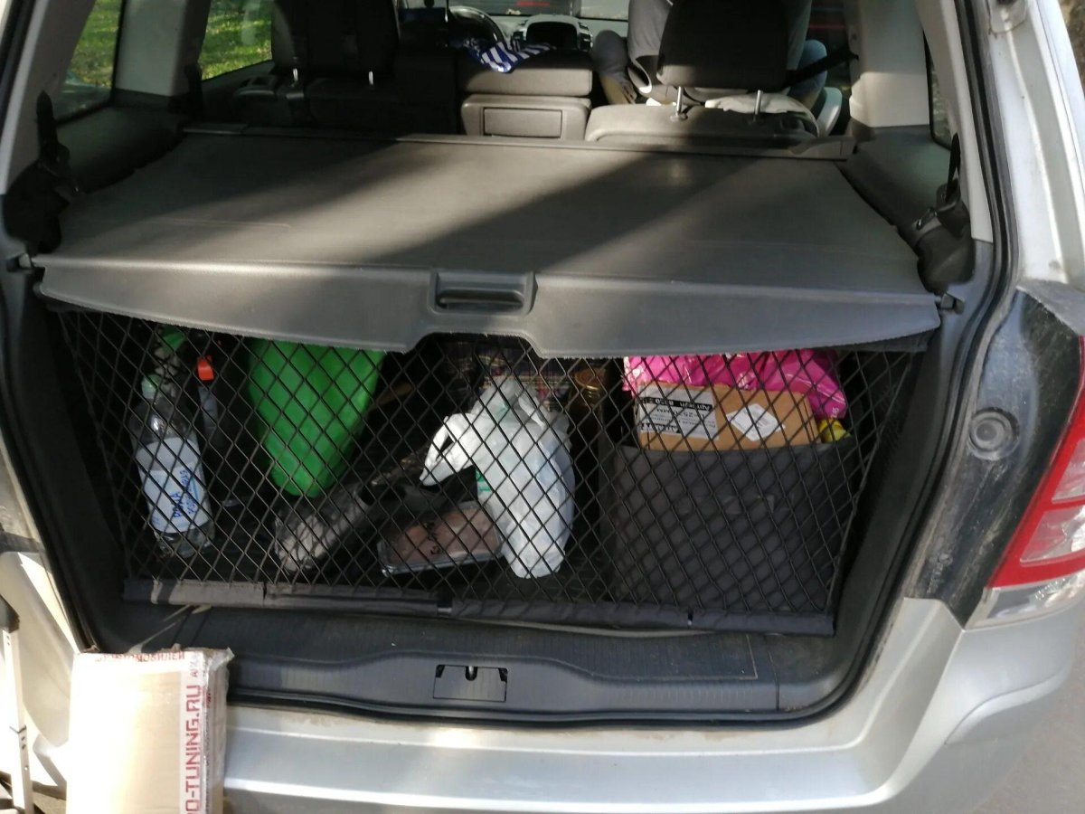 Сетка в багажник Opel Zafira b