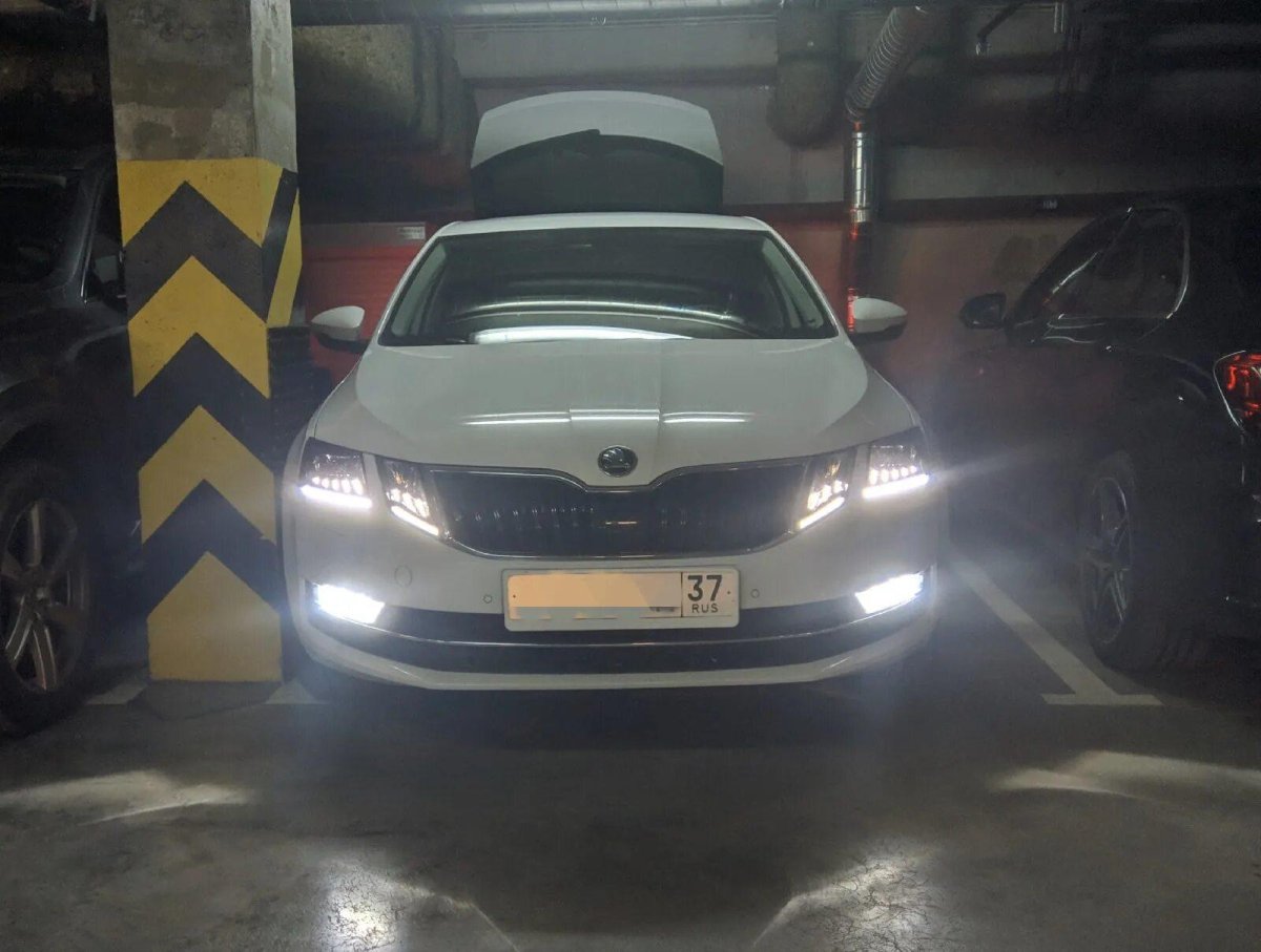 Octavia a7 FL лед лампы