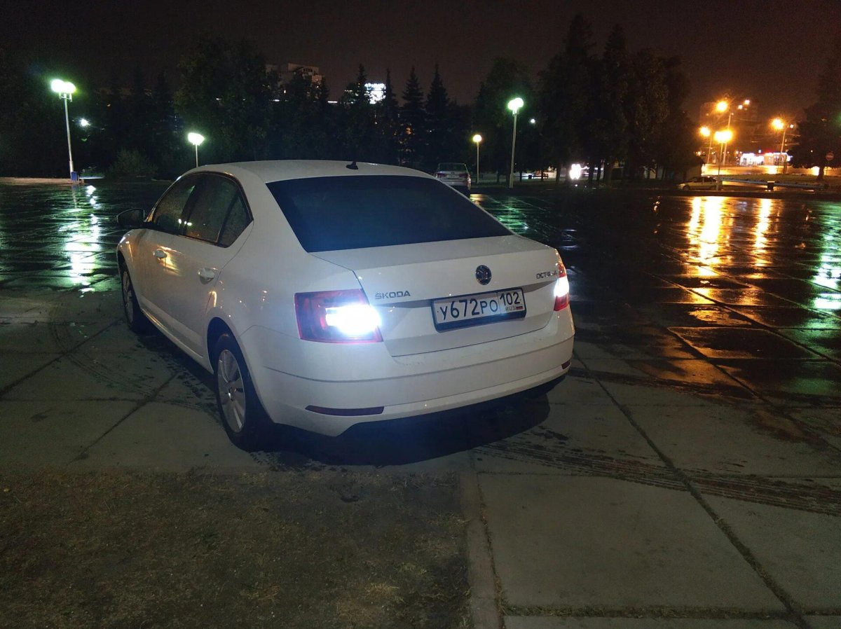 Задний ход Октавия а5