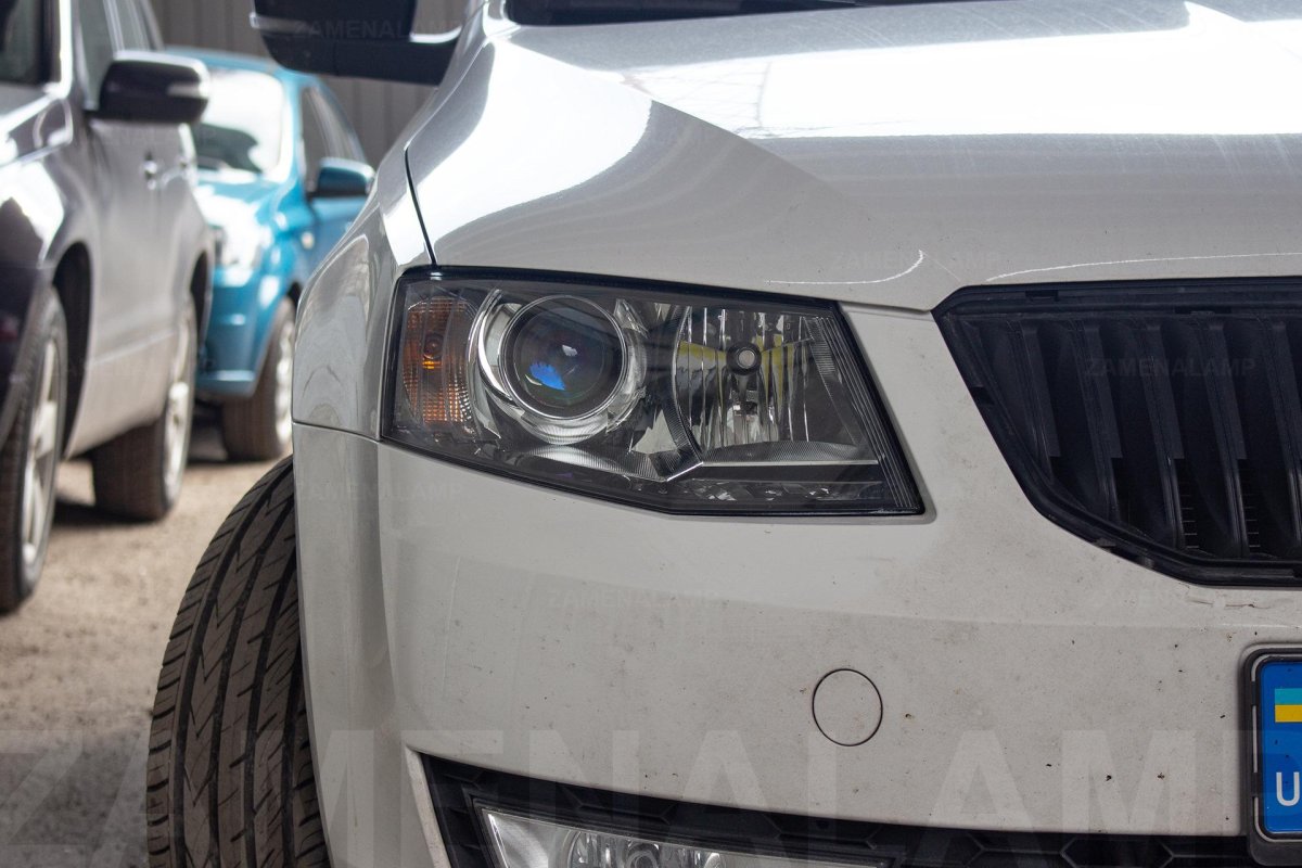 Линзы в Skoda Octavia a7