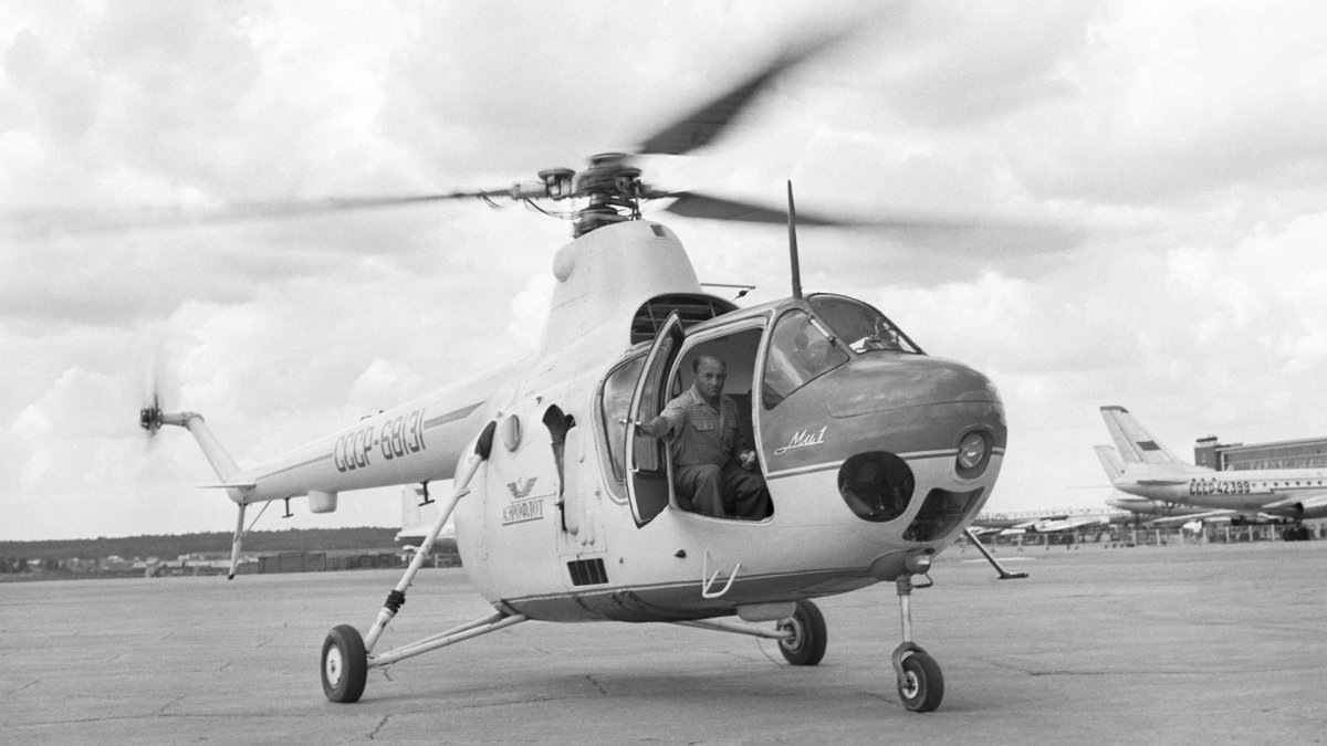 Ми1 вертолет Советский 1948