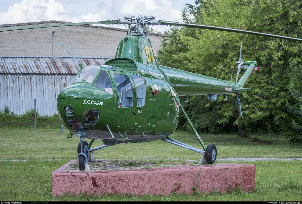 Старый вертолет