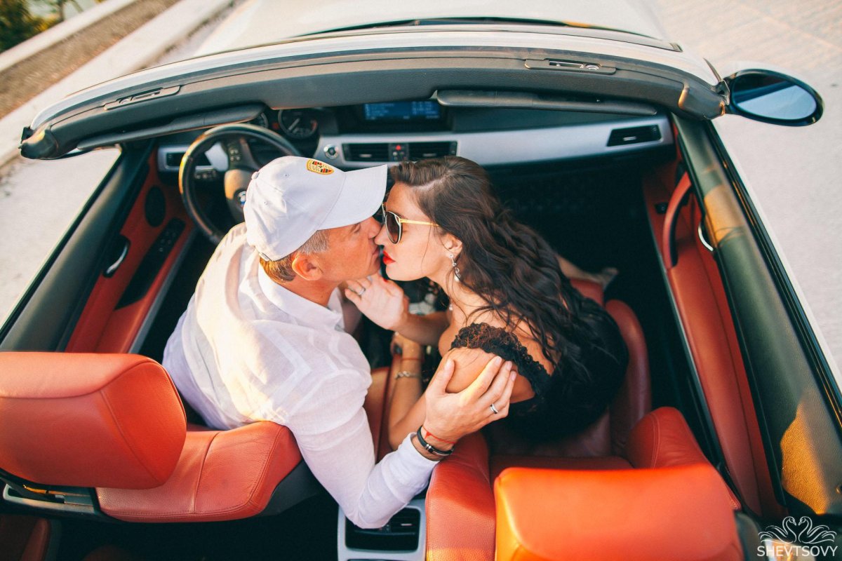 Фотосессия с кабриолетом