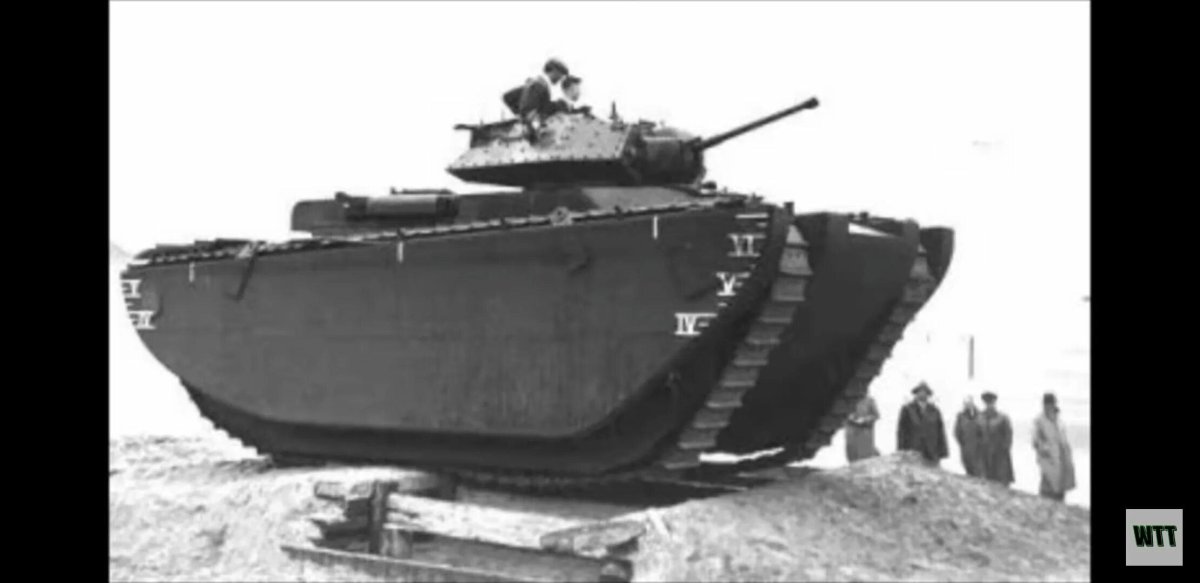 Танк амфибия 2 мировой