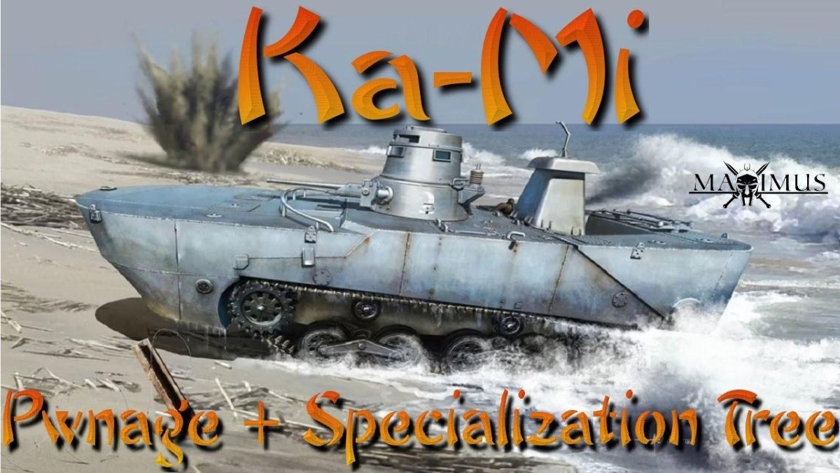 Type 2 ka-mi Amphibious Tank