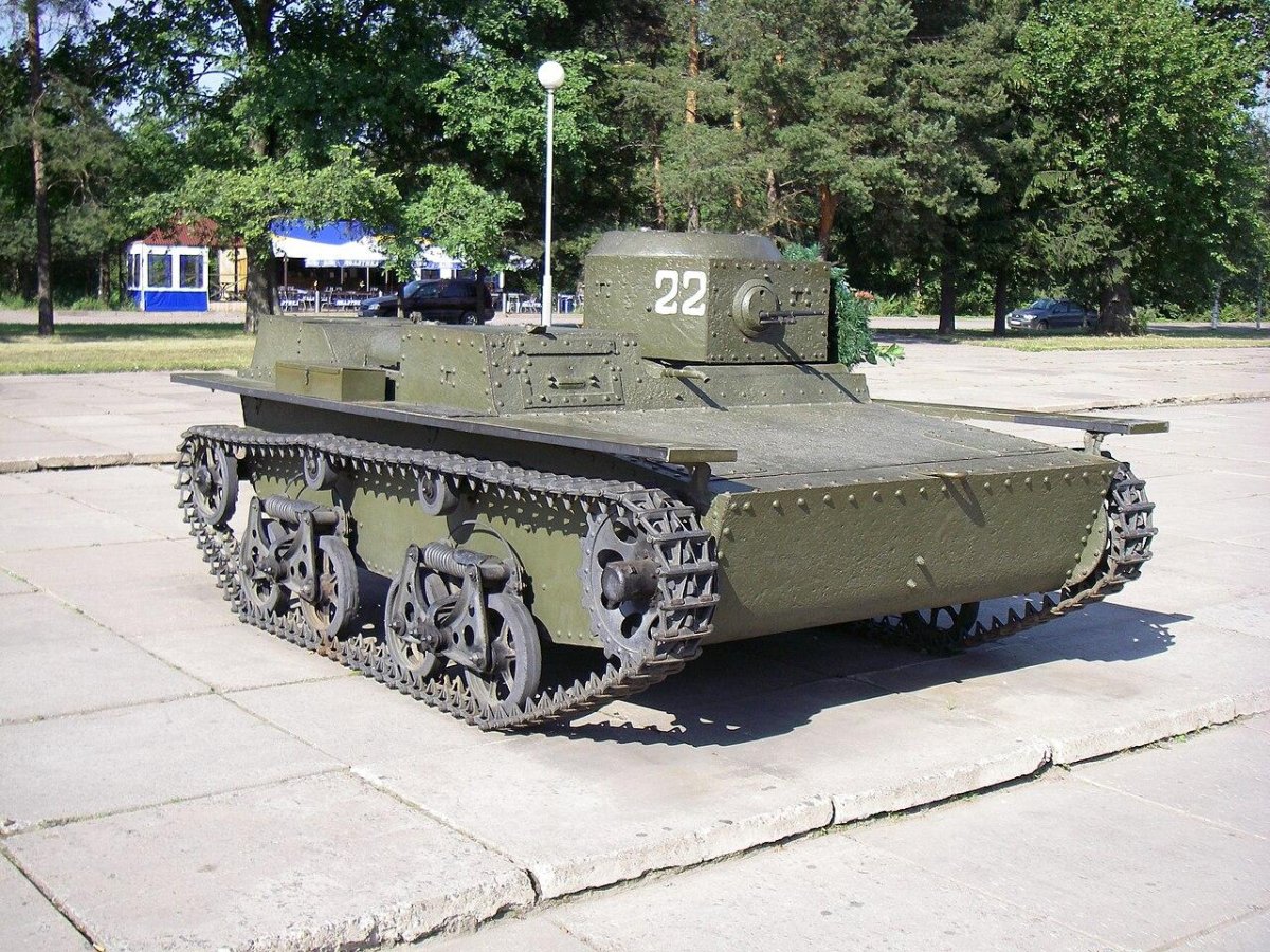 Плавающий танк т-38