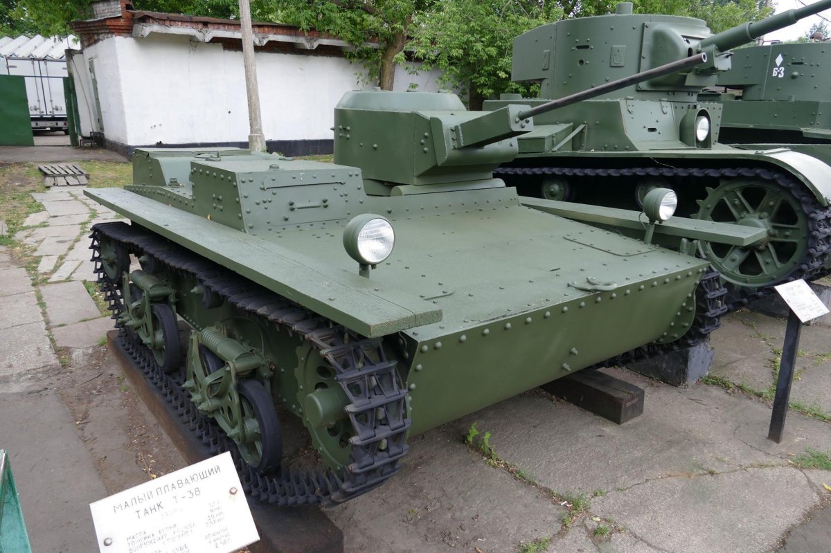 Т-38 танк СССР