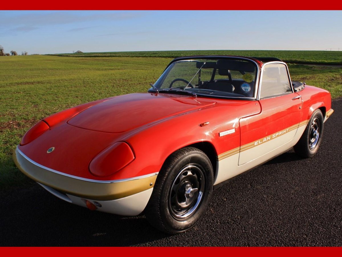 Кабриолет Lotus elan Sprint
