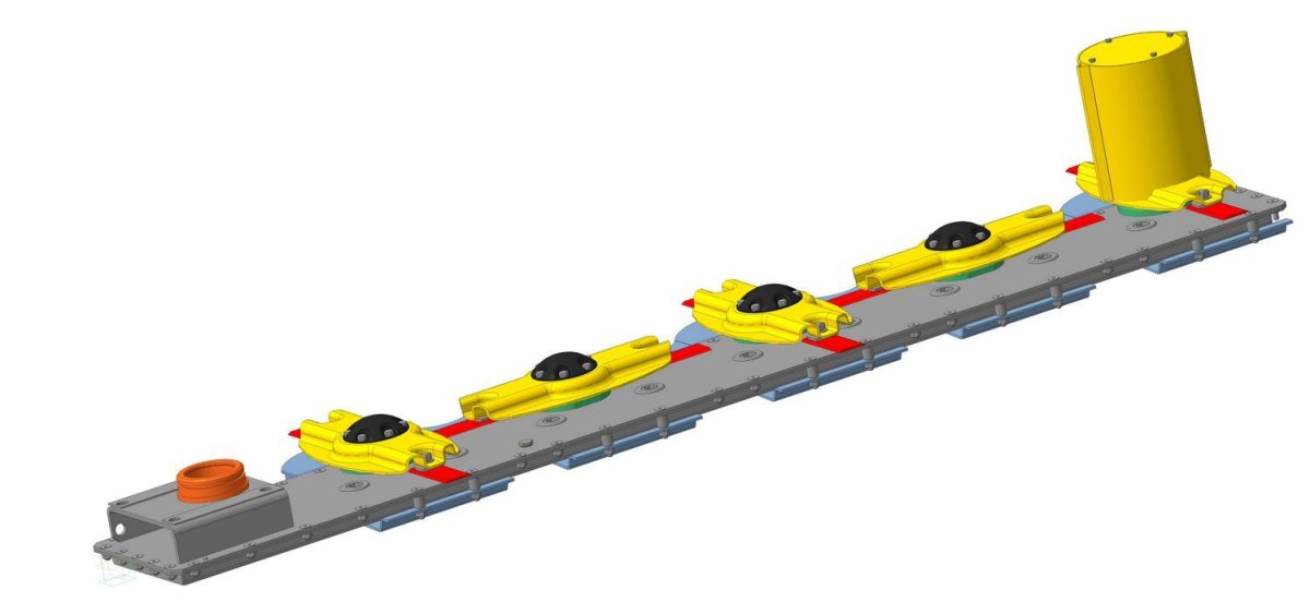 Наклон режущего аппарата 3 ротационная косилка