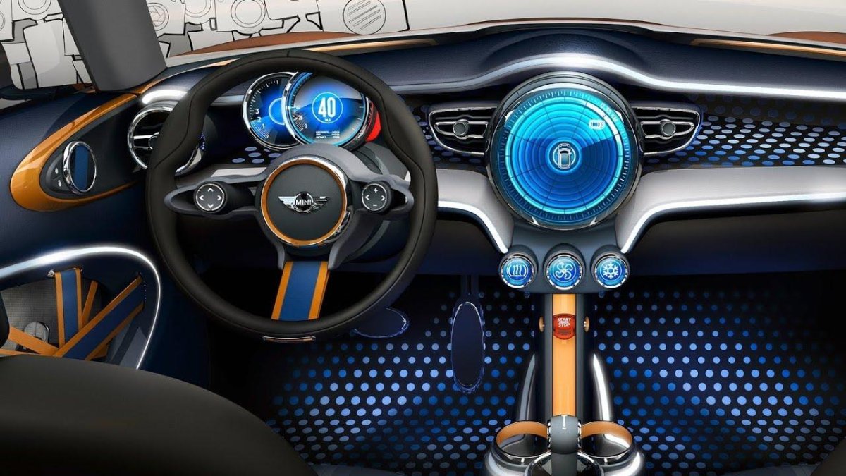 БМВ мини Купер салон