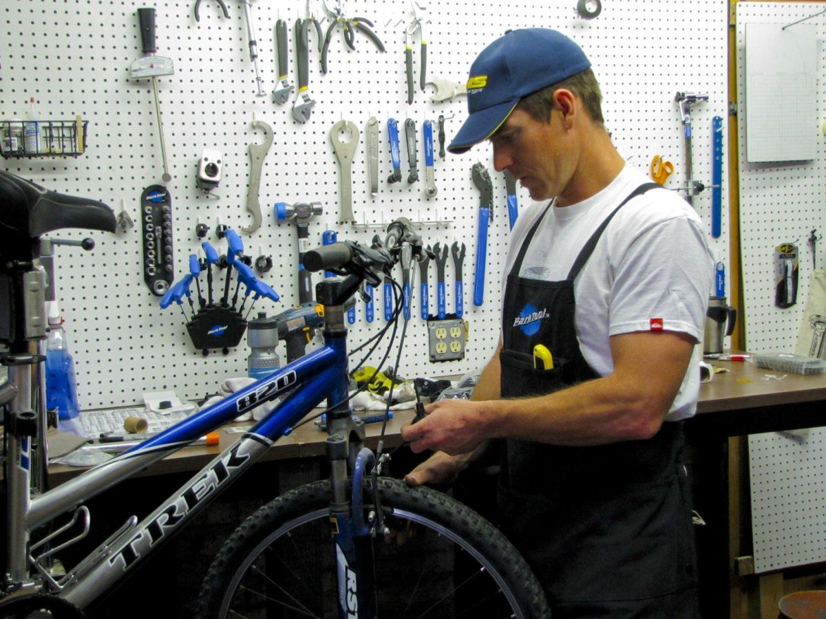 Мастерская велосипедов