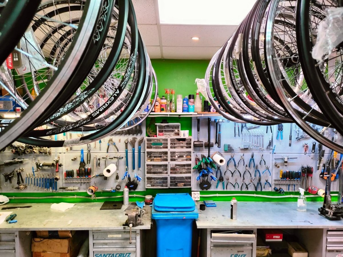 Станция велоремонта