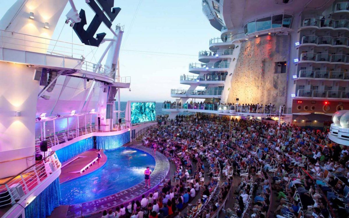 Круизный лайнер Роял Карибиан