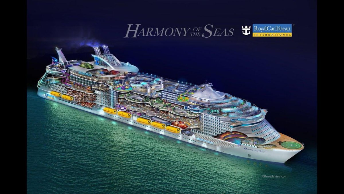 Гармония морей круизный лайнер