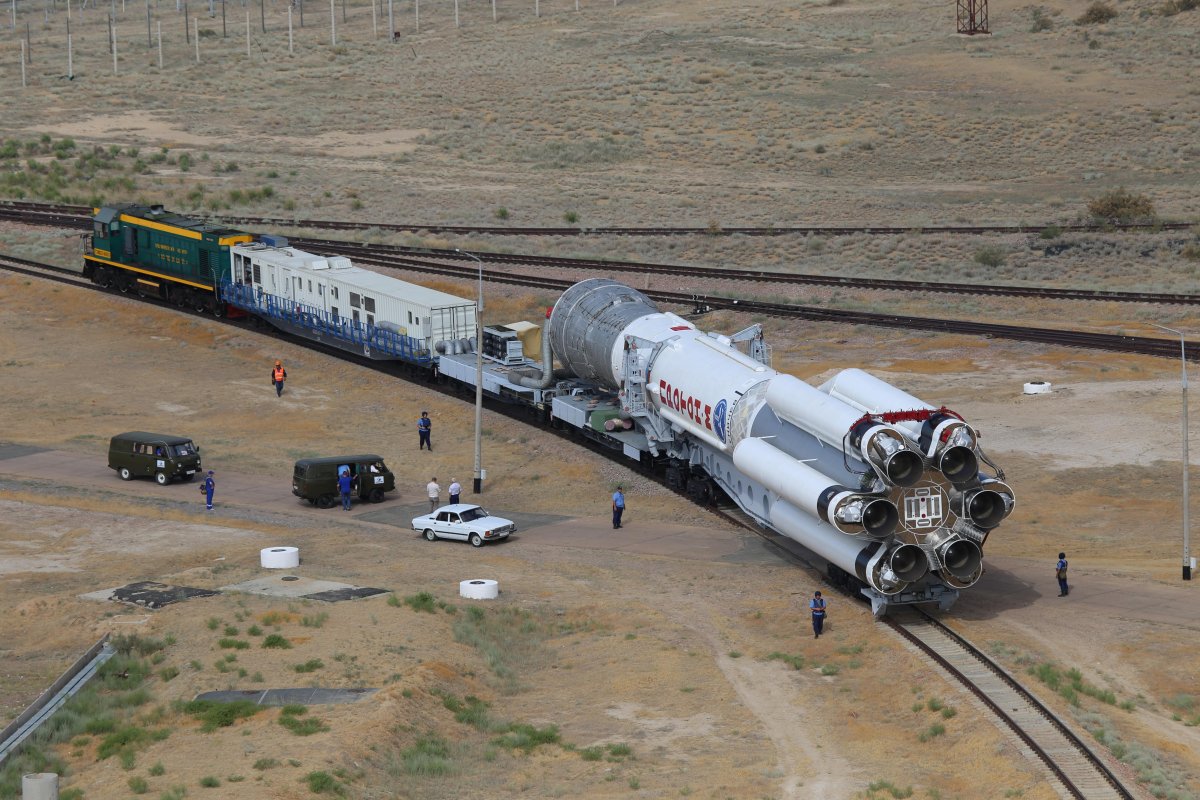 Байконур космодром Протон (ракета-носитель)