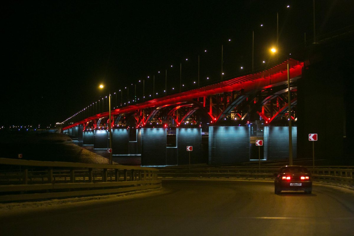 Николаевский мост Красноярск