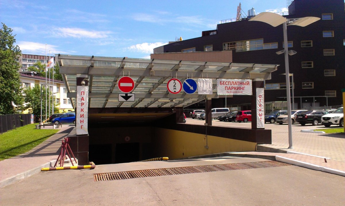 Надземный паркинг