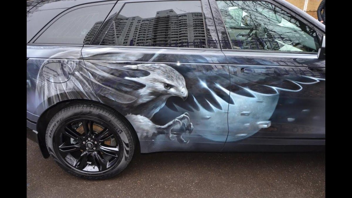 Range Rover Evoque аэрография