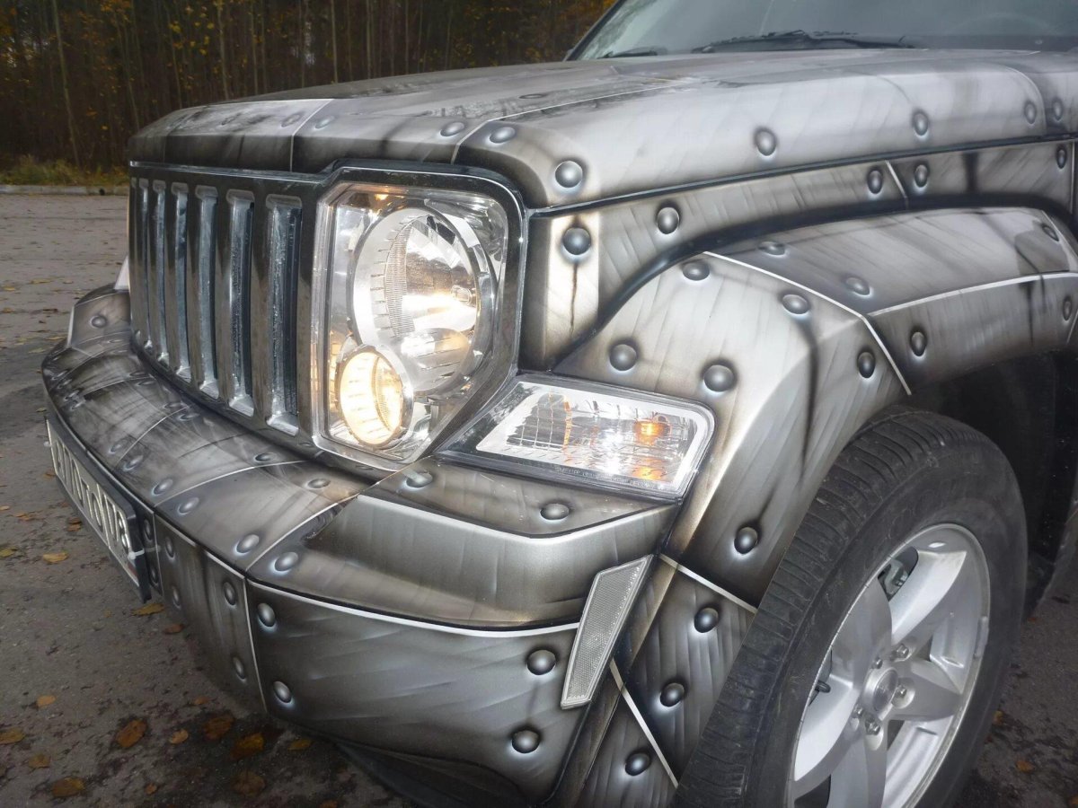 Клепаный автомобиль