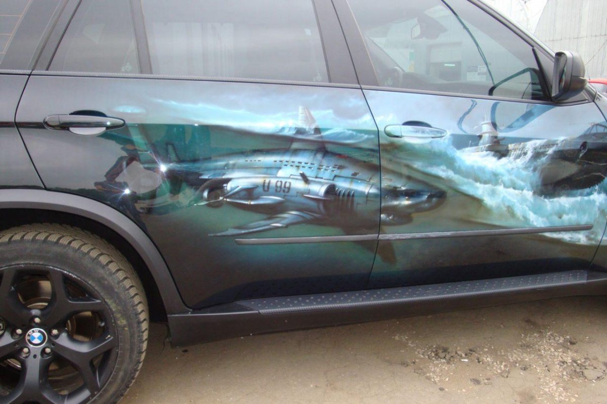 Аэрография на Хендай Крета