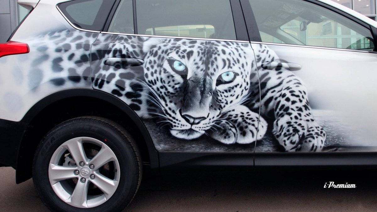 Идеи аэрографии на авто