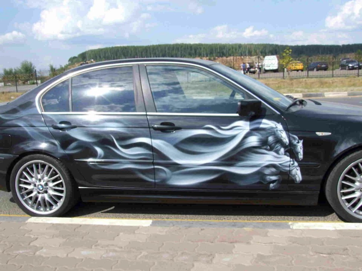 Volvo xc60 аэрография