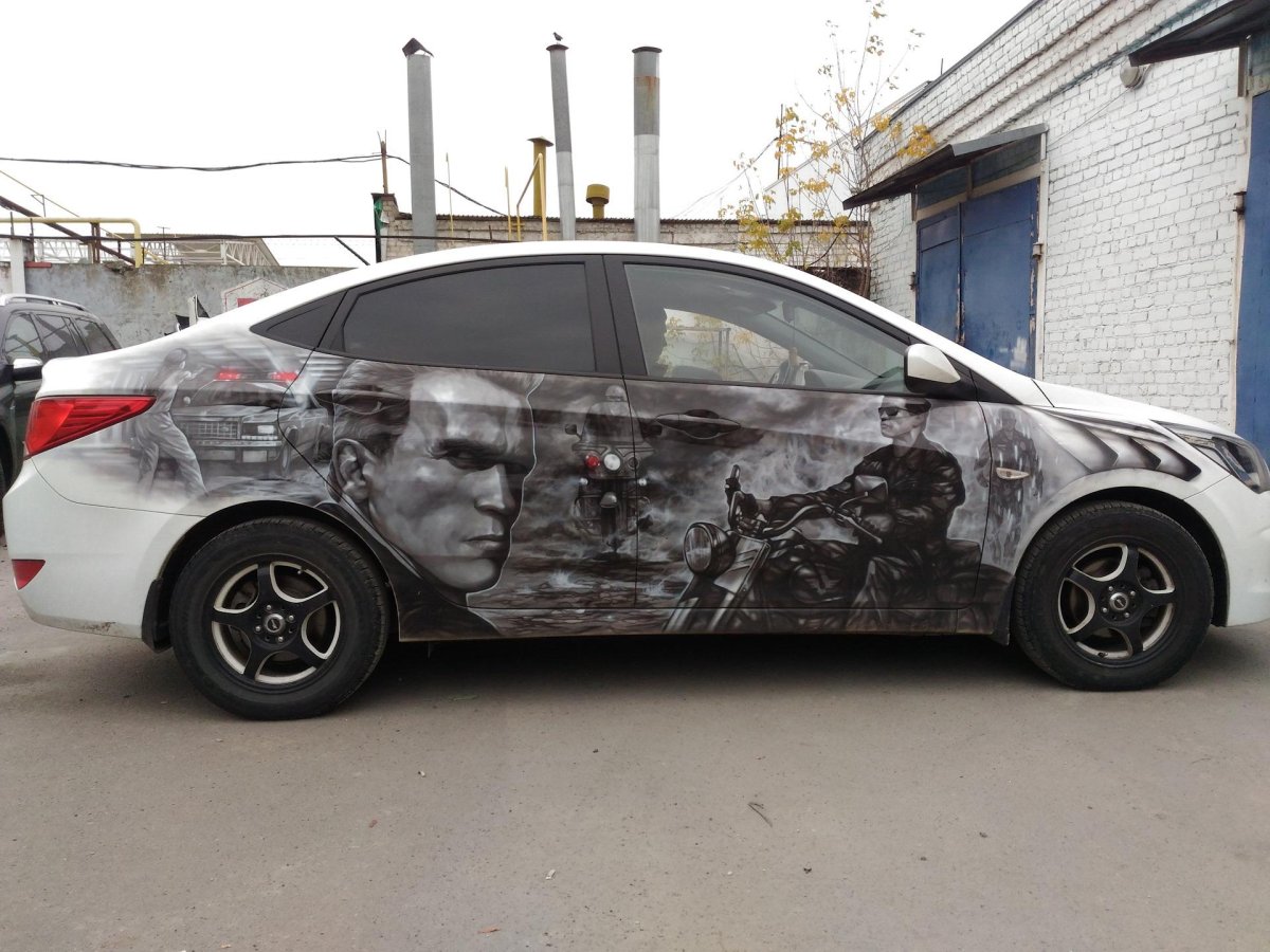 Аэрография на Солярис