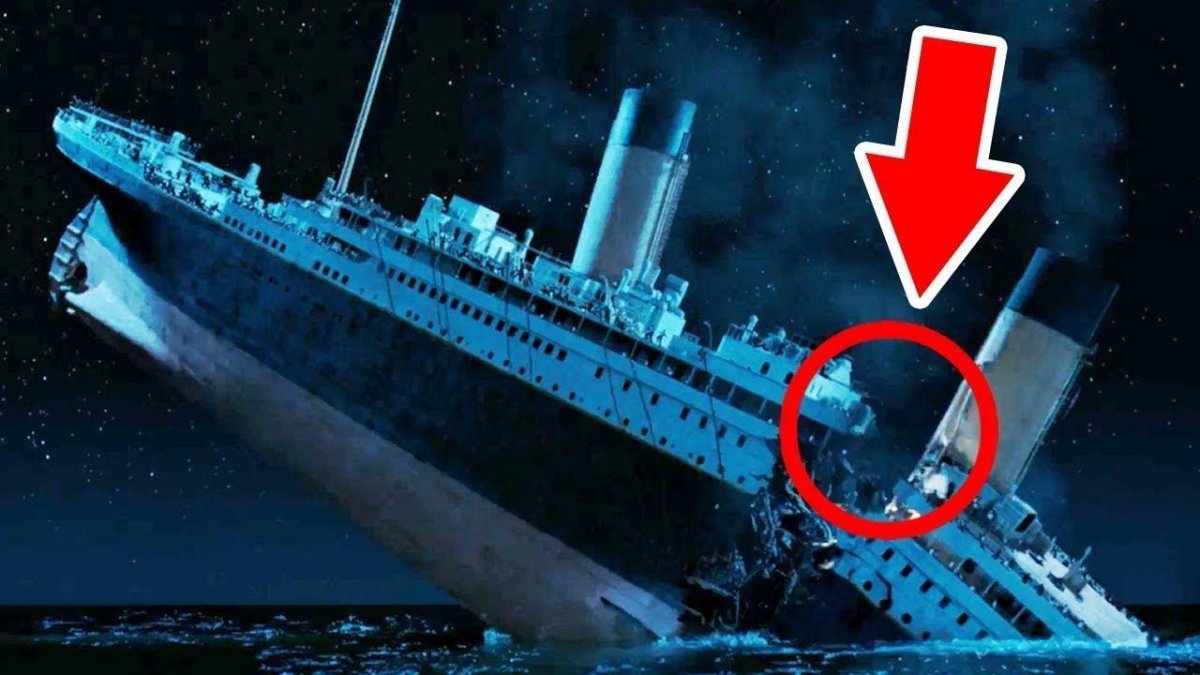 Британик корабль крушение