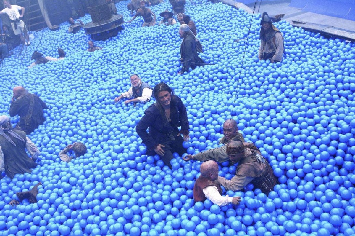 Как снимали фильм пираты Карибского моря