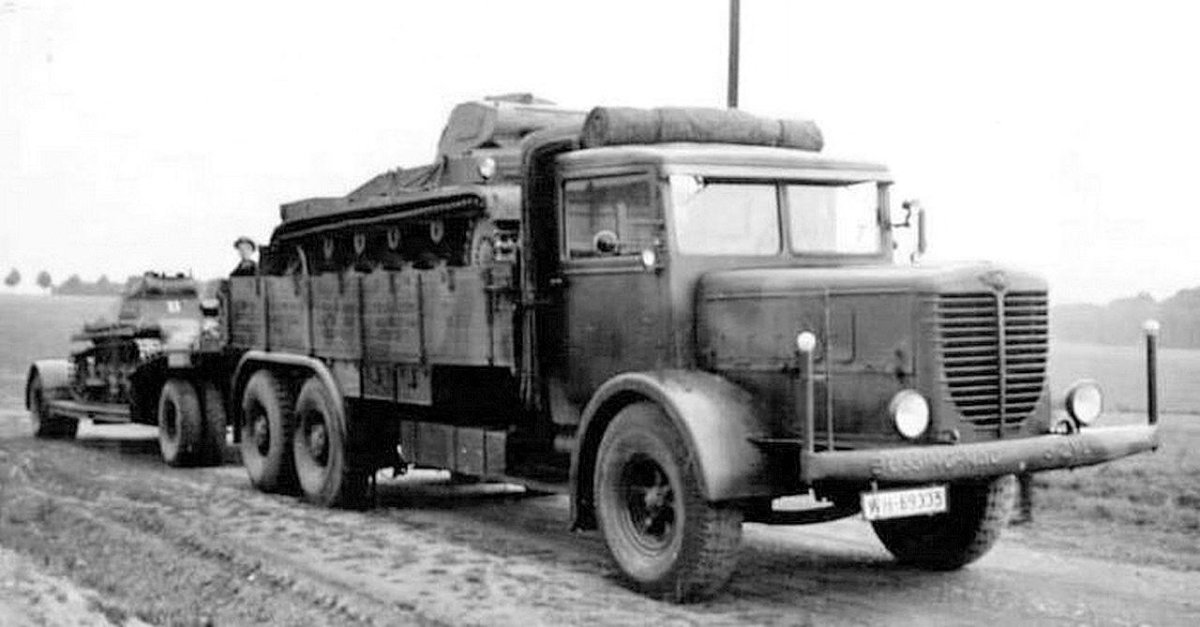 Грузовик Bussing-Nag 900