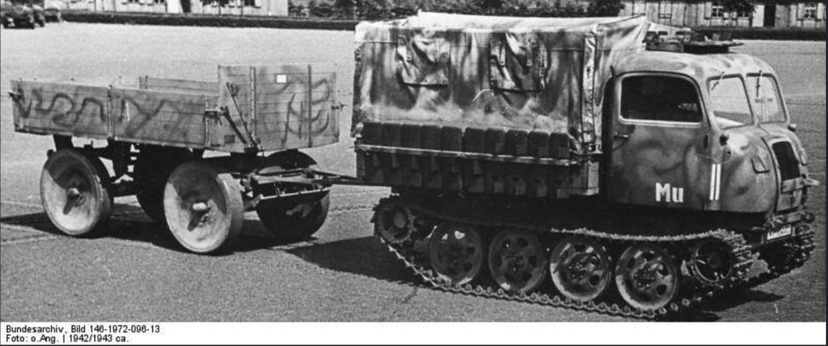 Гусеничный тягач rso