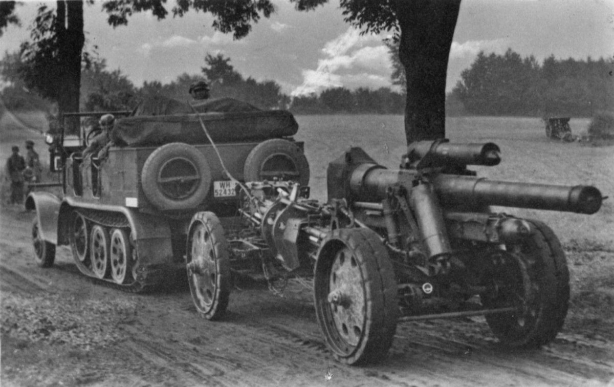 Немецкий тягач SD.KFZ